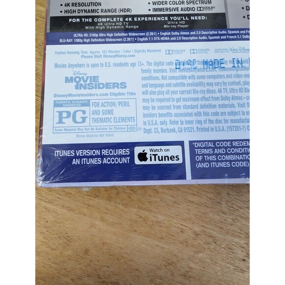 Frozen II (4K UHD, Blu-ray, Digital) Target Exclusive Storybook *SEALED* New - Picture 6 of 6